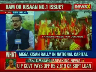 Kisan Mukti March: Massive protest by farmer Jolts the national capital