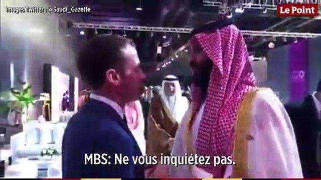 Face-à-face entre Emmanuel Macron et Mohammed Ben Salmane