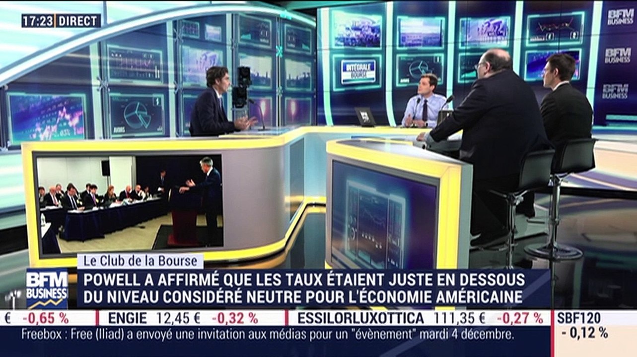 Le Club de la Bourse: Axel Botte, Christian Parisot, Thierry Sarles et Jean Louis Cussac - 30/11