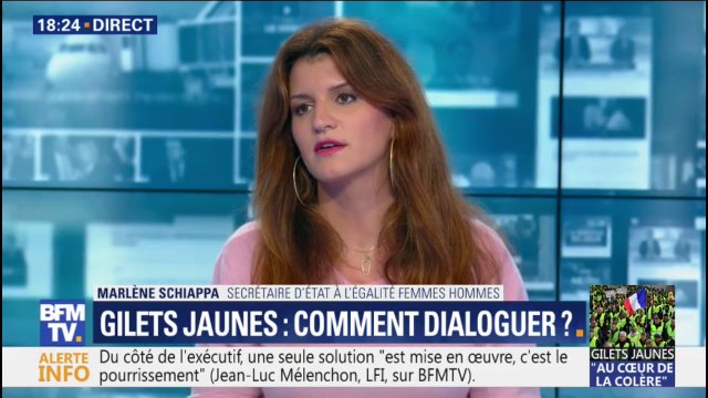 Gilets Jaunes: pour Marlène Schiappa, c'est notre devoir d'aller les écouter