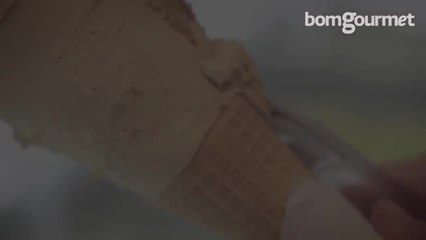 Como é feito o sorvete da Bacio di Latte