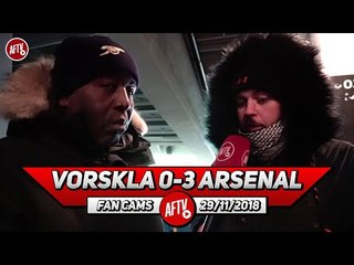 Vorskla 0-3 Arsenal | Bring On Tottenham We Have Nothing To Fear!! (DT)
