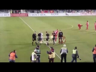 Derbi Partizani-Tirana,dalin formacionet zyrtare, kapiteni Alban Hoxha në fushë