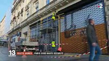 Sur les Champs Elysées, les commerçants se sont protégés pour affronter les casseurs