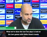 Bournemouth will be a tough, tough game - Pep Guardiola