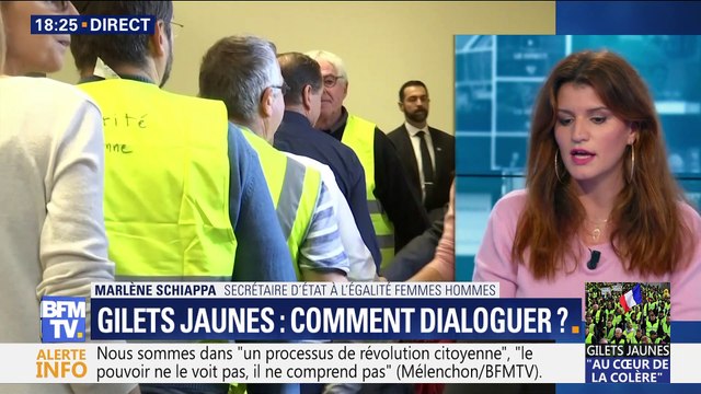 Gilets jaunes à Matignon : L'exécutif au contact des manifestants