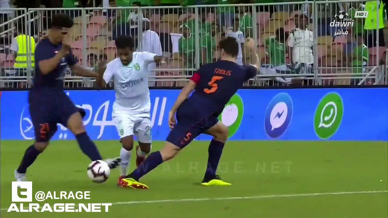 الأهلي × الفيحاء | الدوري السعودي | شوط المباراة الثاني | 30-11-2018