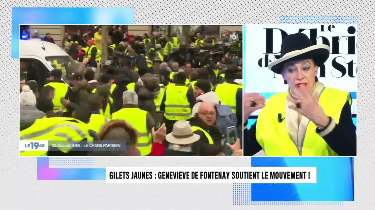 Geneviève de Fontenay très engagée : Elle soutient les gilets jaunes (exclu vidéo)