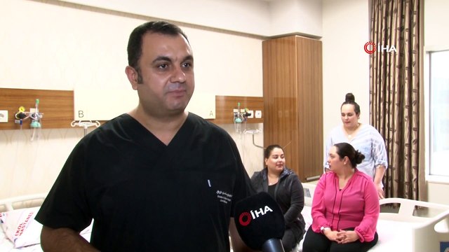 Obez Üç Kız Kardeş Almanya’dan Gelip Ameliyat Oldu