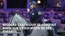 Nicolas Canteloup fier de sa fille Anouk, reine de l'équitation