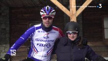 Thibaut Pinot parrain de luxe d'une future grande du cyclisme français