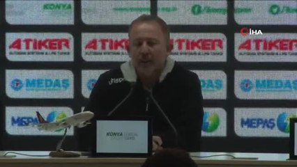 Sergen Yalçın: "Kazanmak İçin Daha Fazla Çalışacağız"