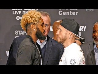 Jarrett Hurd vs. Jason Welborn FACE OFF | Wilder vs. Fury Undercard