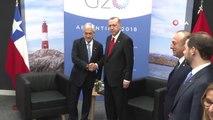 Cumhurbaşkanı Erdoğan, Şili Devlet Başkanı Pinera ile Görüştü