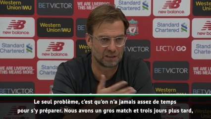 14e j. - Klopp : "La progression d'Everton est évidente"