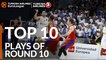 Top 10 Plays  - Turkish Airlines EuroLeague Regular Season Round 10