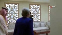 Suudi Arabistan Veliaht Prensi, İngiltere Başbakanı Theresa May ile görüştü