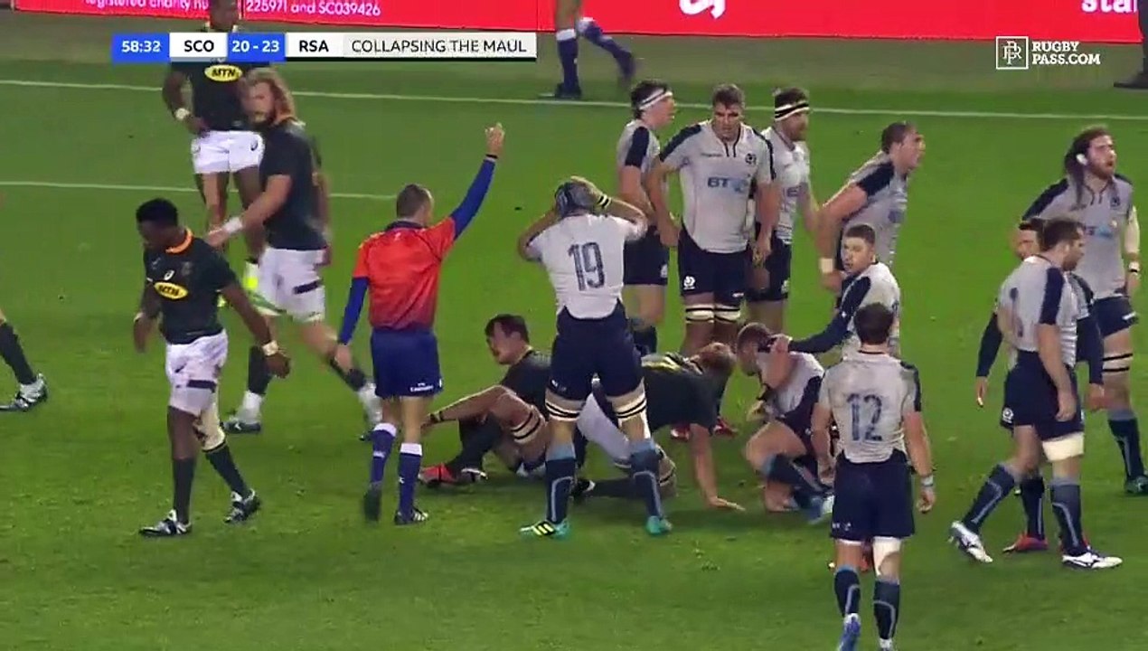 Scotland v South Africa - 2nd Half - 2018 Internationals
