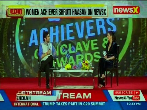 Women Achievers Conclave & Awards: Shruti Haasan awarded for excellence in films