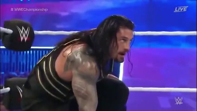 Triple H VS Roman Reigns WWE World Heavyweight Championship Match WrestleMania 32 ( 480 X 854 )