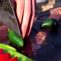 Cooking best tacos in the forest