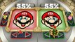 Super Mario Party Making Faces - Mario & Peach & Jr. Bowser & Bowser Gameplay