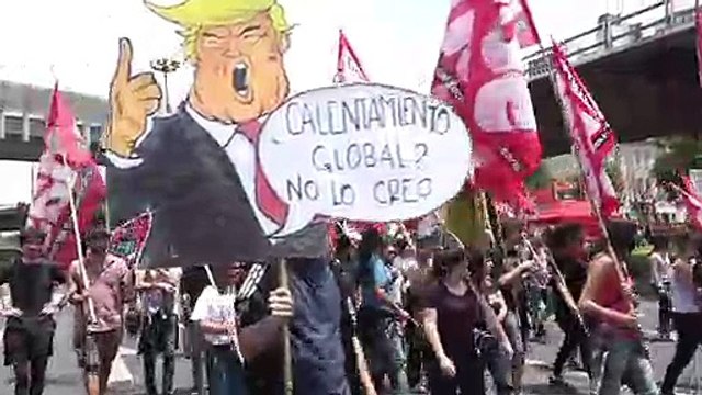 Les Argentins manifestent contre le G20 à Buenos Aires