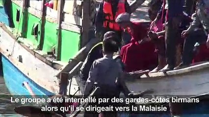 Des Rohingyas qui fuyaient ramenés dans des camps birmans