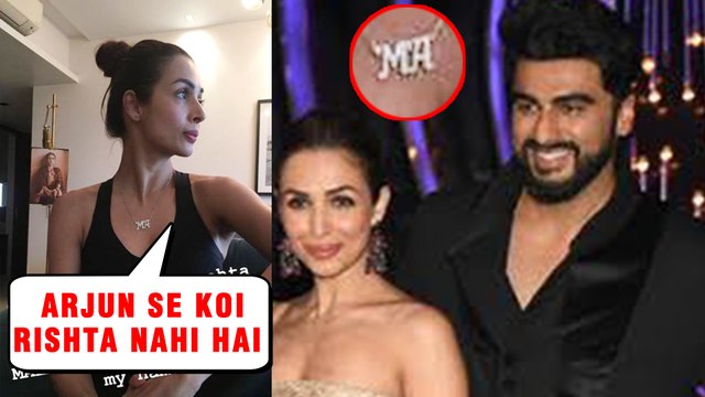 Malaika Arora REACTS On Her New Arjun Malaika Designed Pendant
