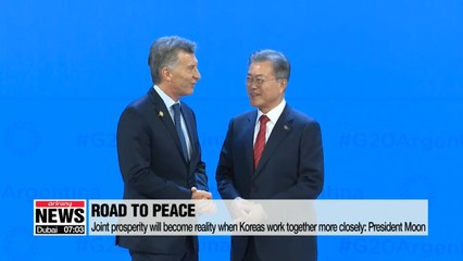 President Moon calls for global support for his vision of nuclear-free Korean Peninsula