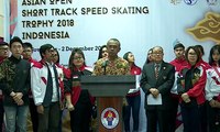 Asian Open Short Track Speed Skating Trophy 2018 Diikuti 12 Negara