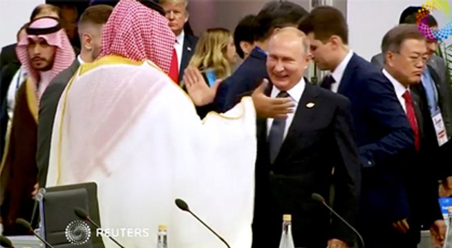 G-20'de tartışma yaratan görüntüler