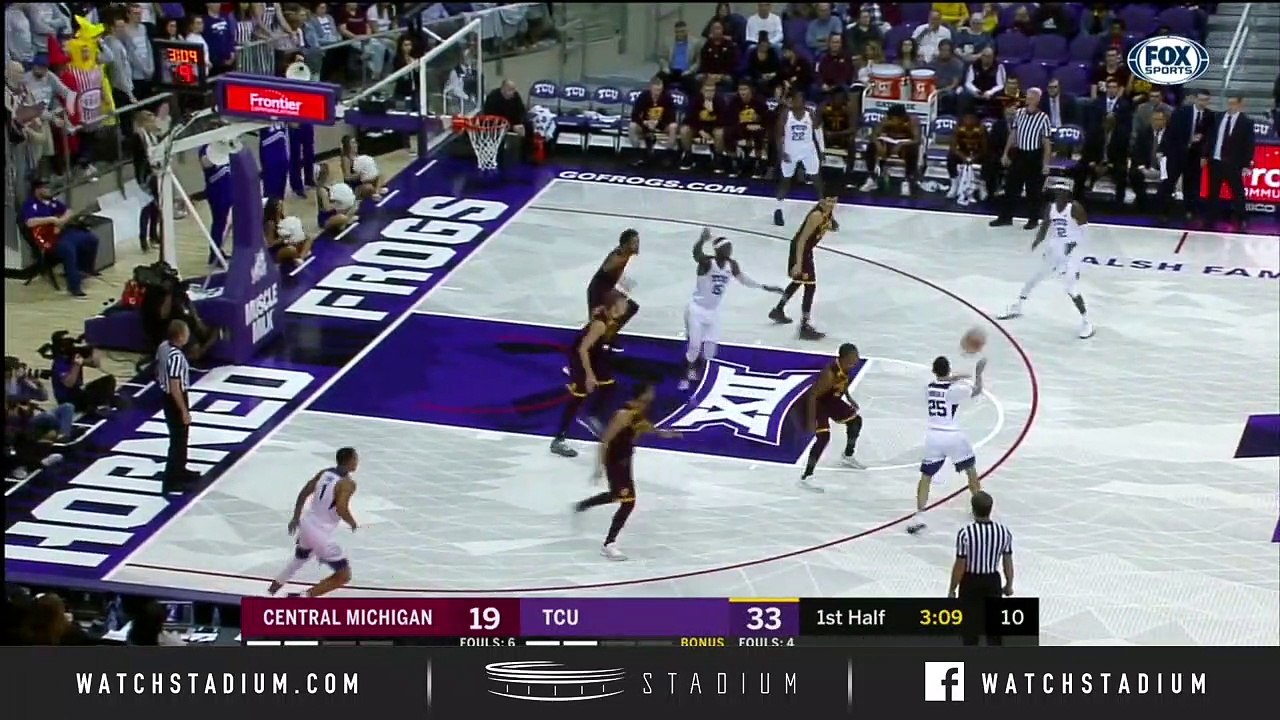 Central Michigan vs. TCU Basketball Highlights (2018-19)