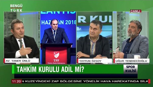 SPOR KULİSİ 30 KASIM 2018 KONUK-TANER ÜNLÜ