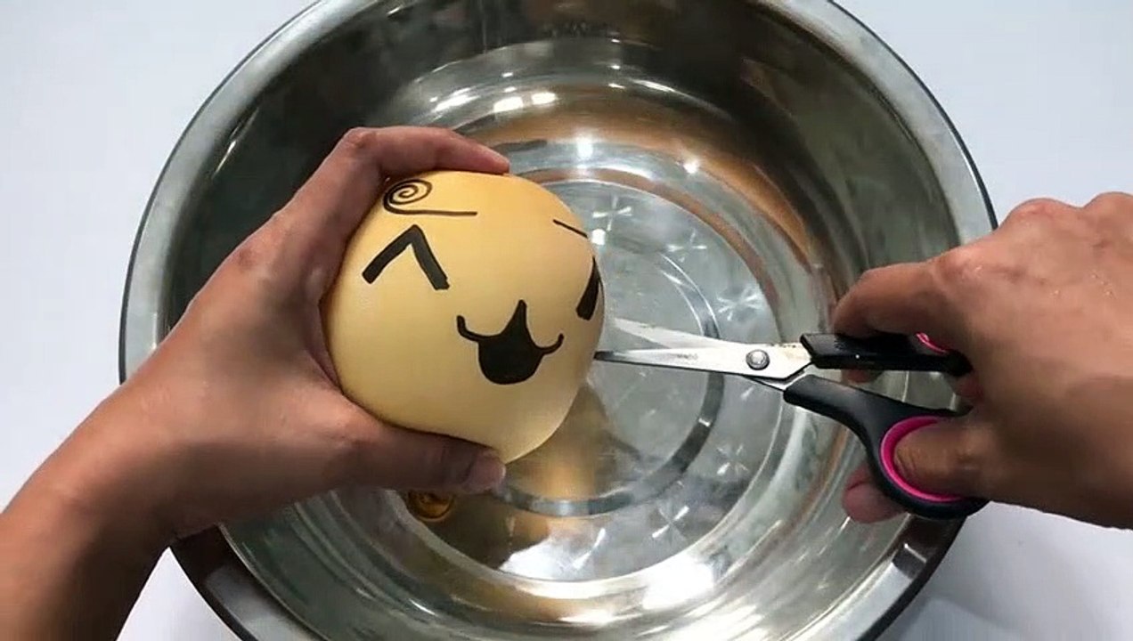 Ballon slime, Popping ballon | Making Slime with Balllon