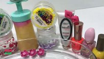 Mixing Nail Polish And Store Bought Slime Into Clear Slime | Satisfying Slime Videos | Boom Slime