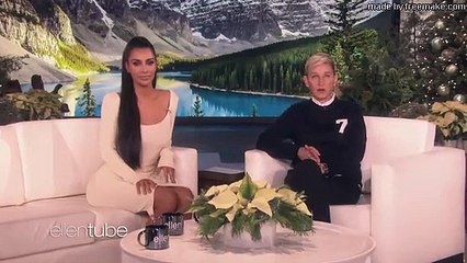 Kim Kardashian and Ellen Meet California Firefighter Who Lost Home