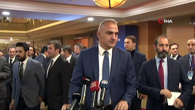 Kültür ve Turizm Bakanı Ersoy: 'Türkiye turizm açısından bakıldığı zaman hedeflerine hızlı bir şekilde ilerliyor. Bu sene sadece turist bazında bakarsak 40 milyon sayısını yakalayacağız'