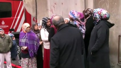 Bağcılar’da Suriyeli çiftin kaldığı evde yangın çıktı