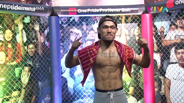 One Pride MMA: Jeka Saragih Ultimatum Dua Ronde Menang