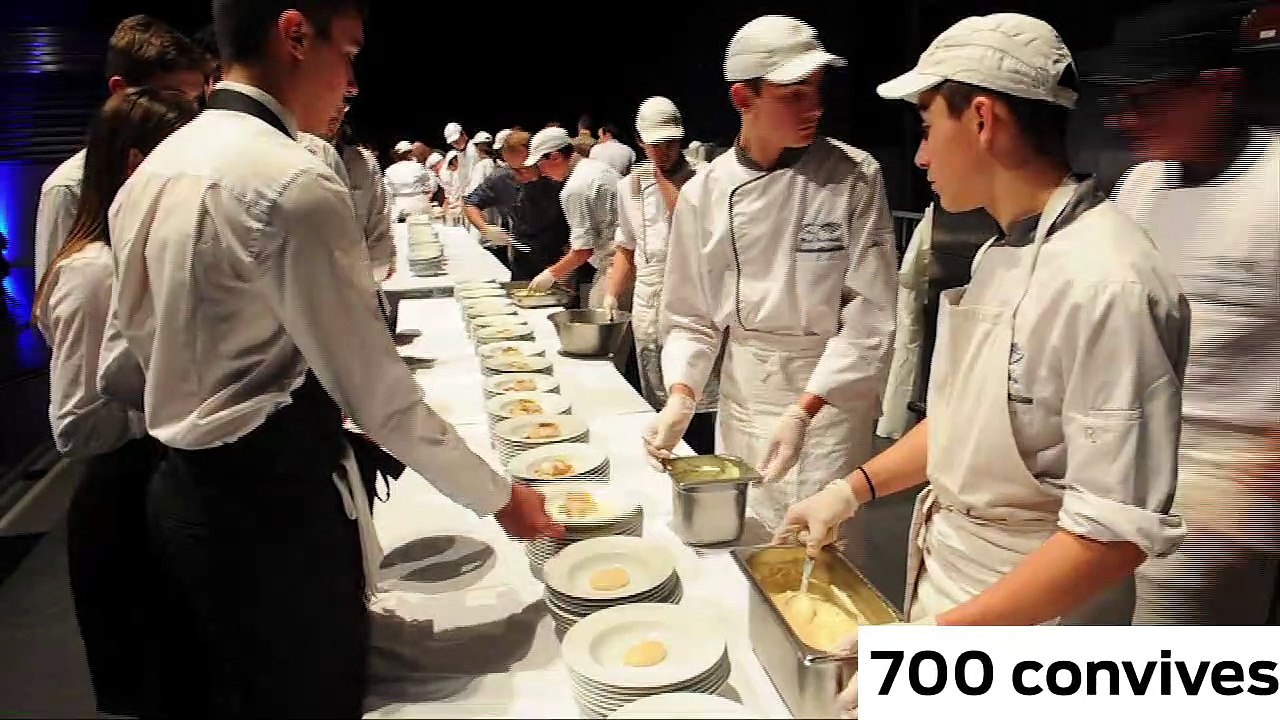 700 toqués de gastronomie !