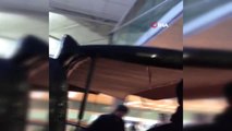 Atatürk Havalimanı'nda Taksi ve Uber Kavgası Kamerada