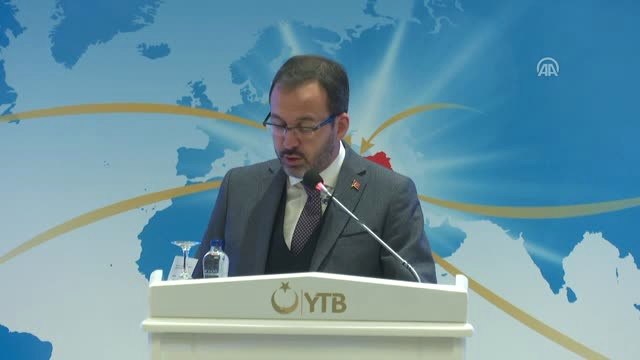 Bakan Kasapoğlu: Yurt Dışında Yaşayan Gençlerimizi Medeniyetler Arasında Bir Köprü Olarak...