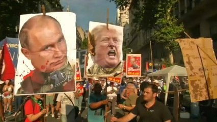 تظاهرات معترضان به جهانی‌سازی در آرژانتین