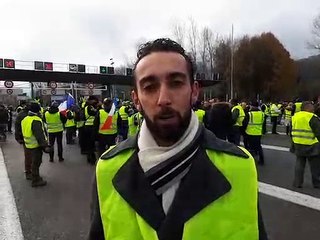 VOREPPE | Julien Terrier,  porte parole isérois des Gilets jaunes, précise le programme de ce samedi