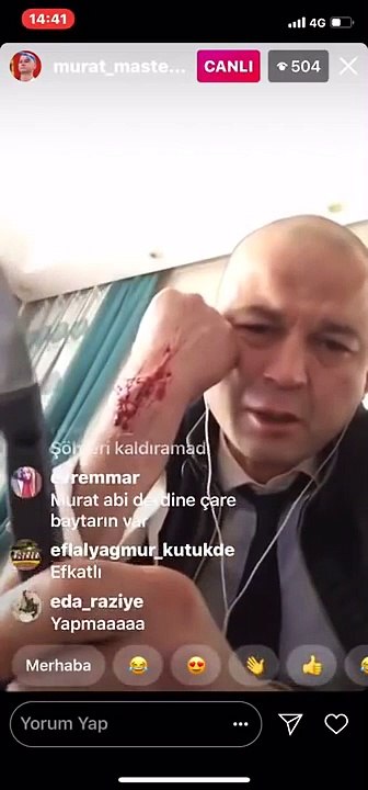 (+18) MasterChef Murat canlı yayında intihara teşebbüs etti!