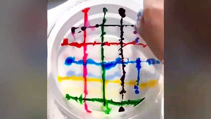 Satisfying Slime ASMR Compilation #620 - Coloring Slime ASMR