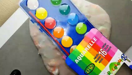 Don't Add This To Slime - Mixing Random Things into Slime - Coloring Stuff