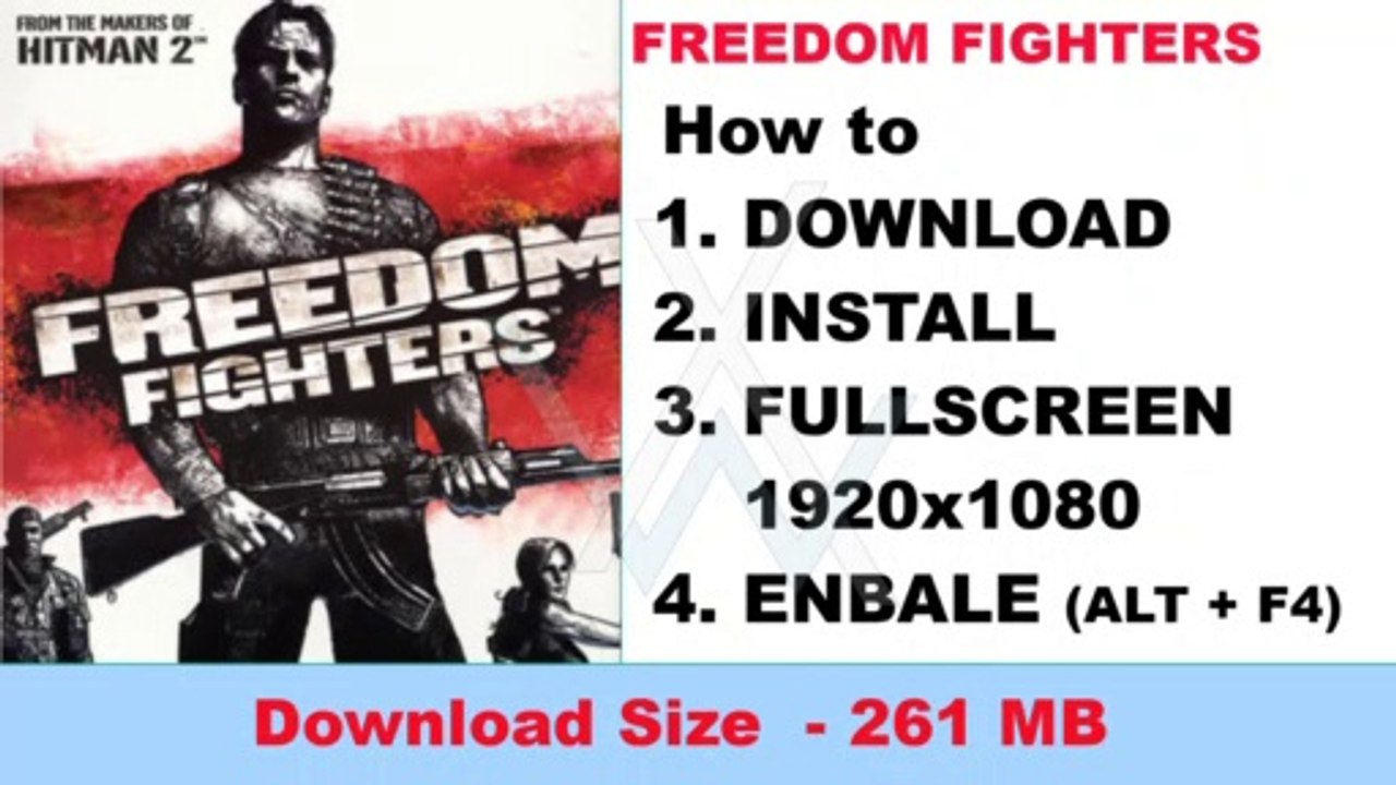 How to Download & Install Freedom Fighters PC Game Full Version