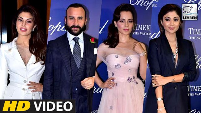 Saif, Malaika, Jacqueline And Others At 25th Anniversary Of Swiss Watchmaker Chopard Happy Diamonds